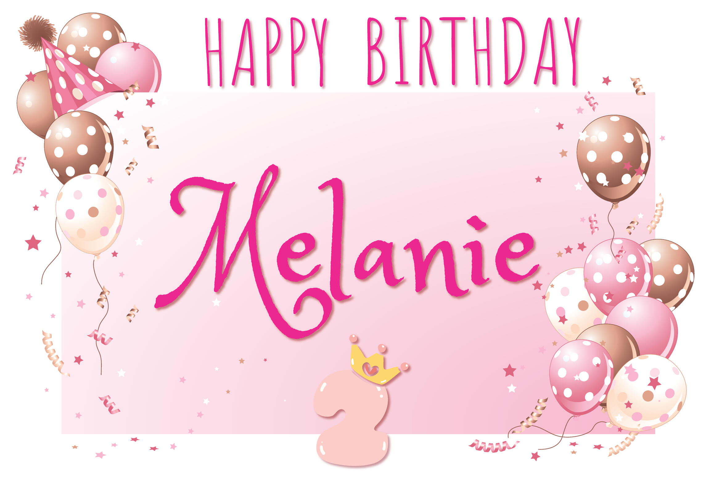 Pink Generic B-Day poster V2